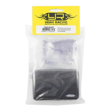 Yeah Racing 7075 Aluminum & Titanium Screw Assorted Set W/Box For Reved Rdx