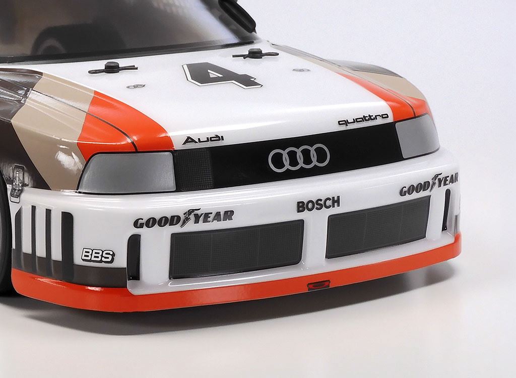 Tamiya Audi 90 Quattro Racing With Painted Body (Tt-02)