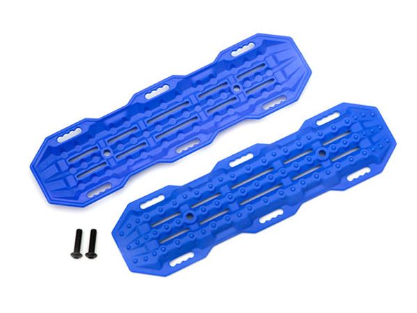 Traxxas Traction Boards with Mounting Hardware - Blue