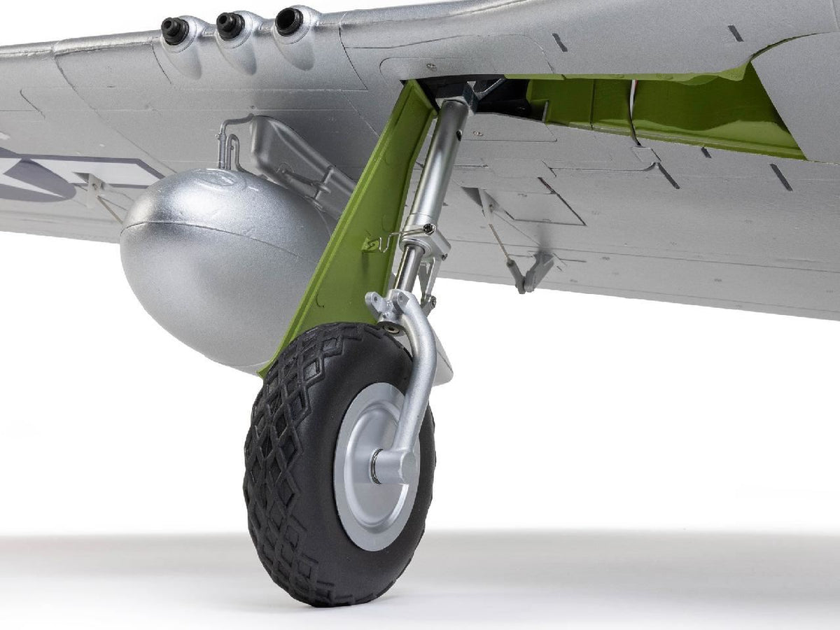 E Flite P-51D Mustang Inbig Beautiful Dollin 1.5M Bnf Basic With As3X+