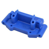 RPM BLUE FRONT BULKHEAD FOR TRAXXAS 2WD VEHICLES