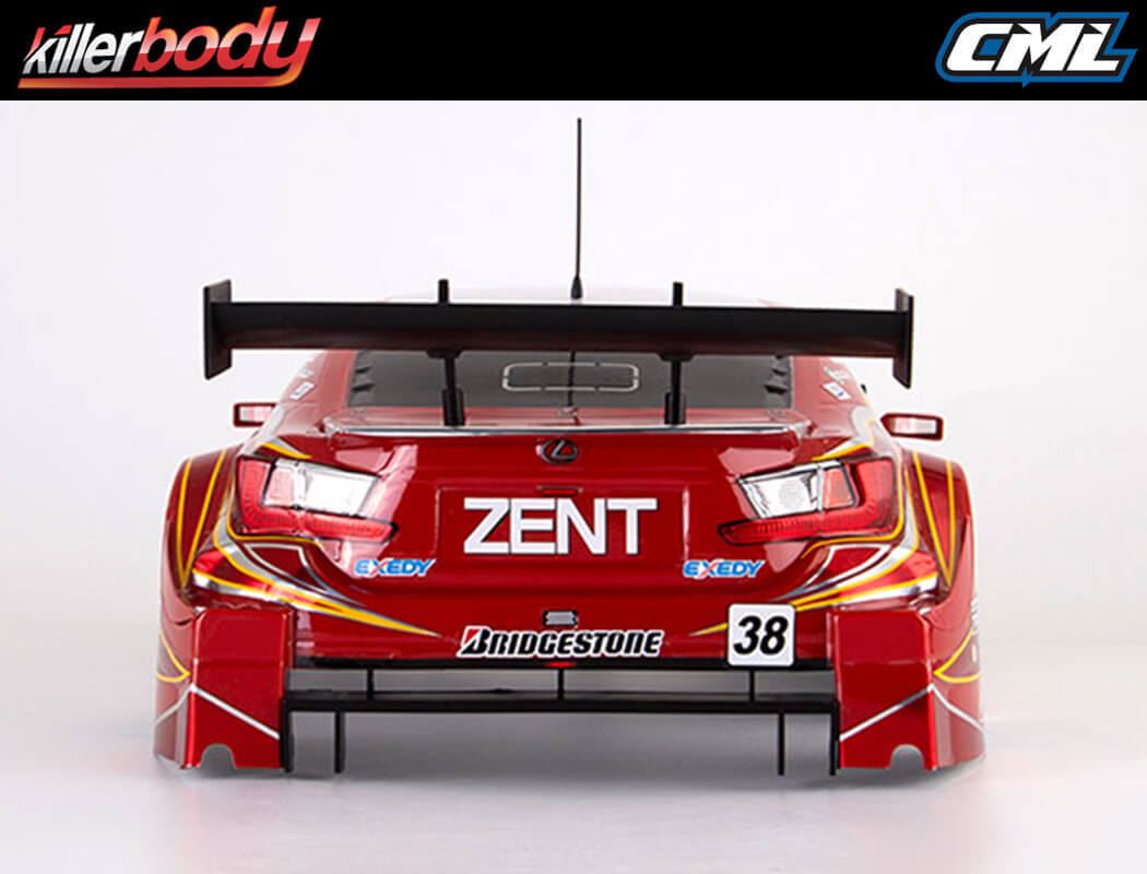 KILLERBODY ZENT CERUMO RC F FINISHED BODYSHELL 1/10TH