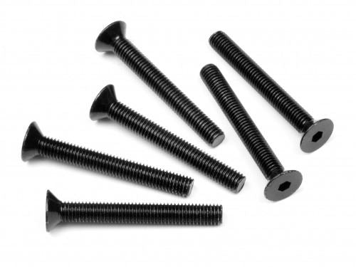 HPI Flat Head Screw M5X40mm (Hex Socket/6Pcs)