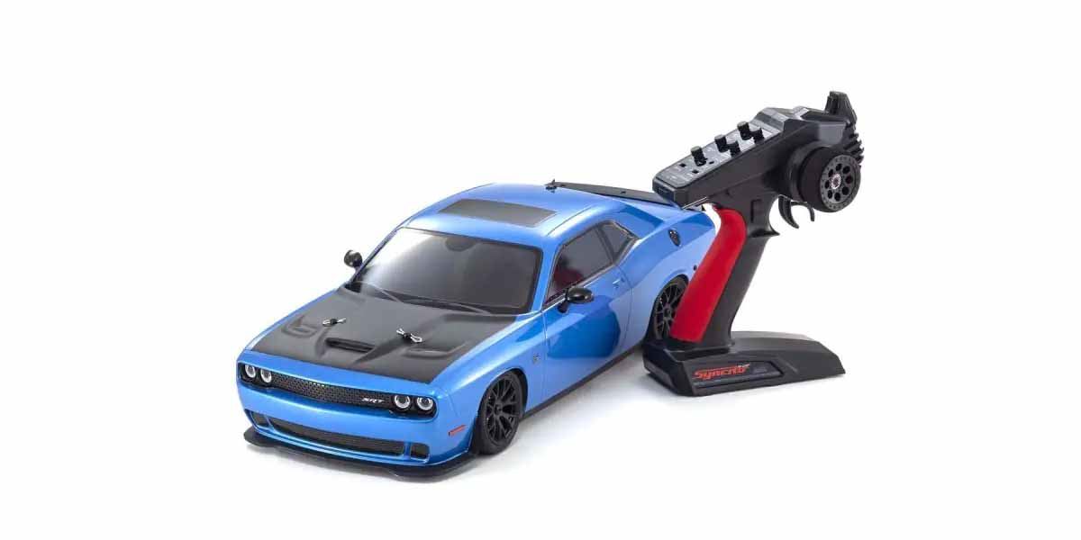 Kyosho Fazer Fz02 (L) Dodge Challenger Srt 2015 Blue 1:10 Readyset