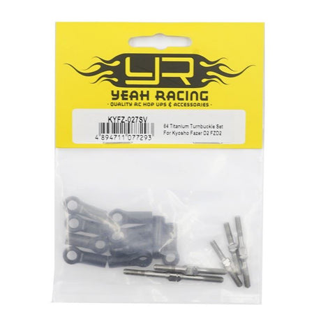 Yeah Racing 64 Titanium Turnbuckle Set For Kyosho Fazer D2 Fzd2