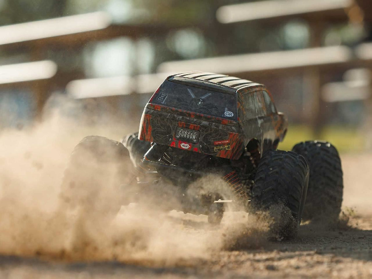 Arrma 1/10 Gorgon 223S 2Wd Rtr Monster Truck, Red/Black
