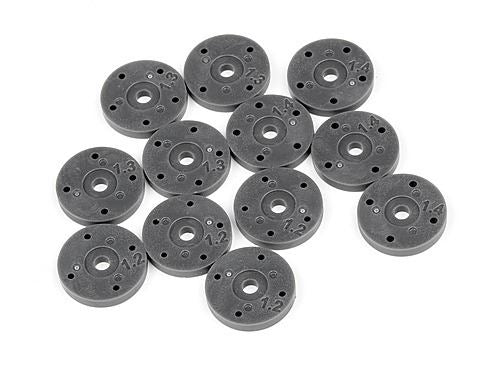 HPI 4 And 5 Hole Shock Piston Set (1.2,/1.3/1.4mm)