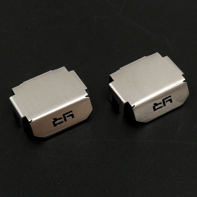 Yeah Racing Stainless Steel Front & Rear Differential Protector For Axial SCX10 III