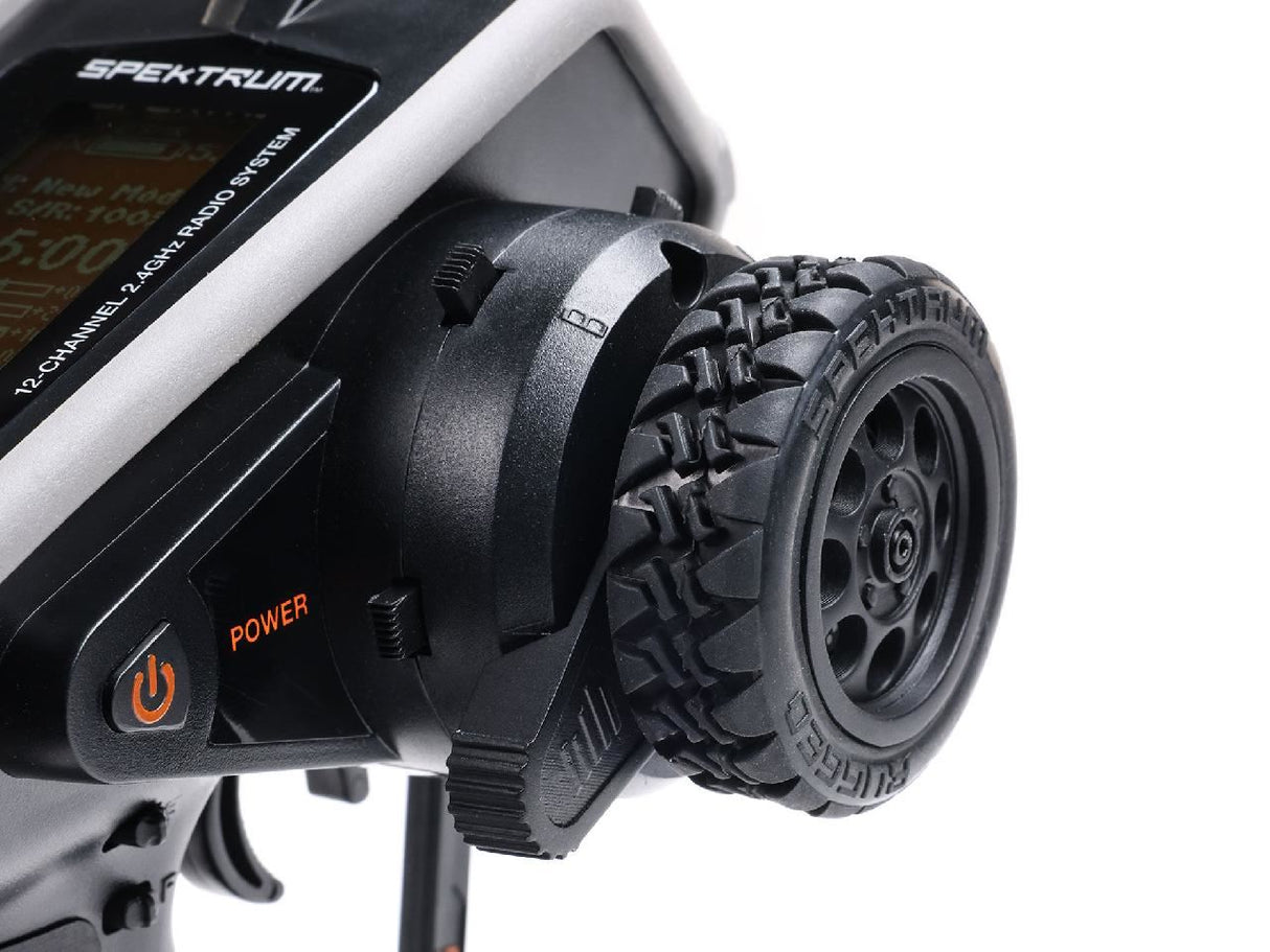 Spektrum Dx Rugged+ 12-Channel Dsmr+ Transmitter With Sr615 Receiver