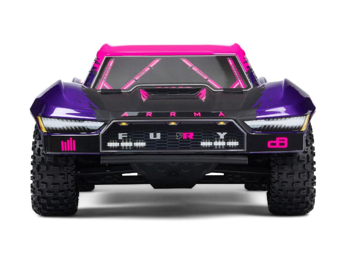 Arrma 1/10 Fury 223S Blx 4X2 Sct Rtr With Dsc Purple