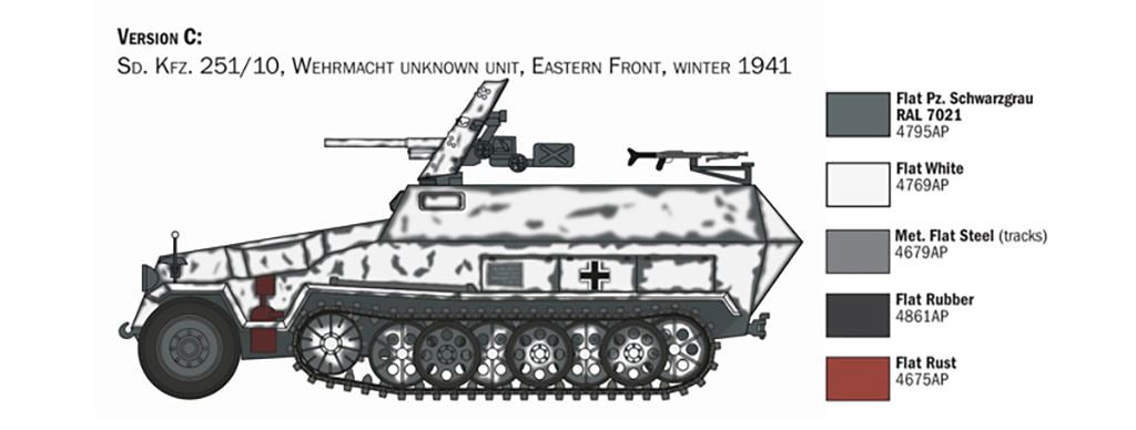 Italeri Sd.Kfz. 251 /10