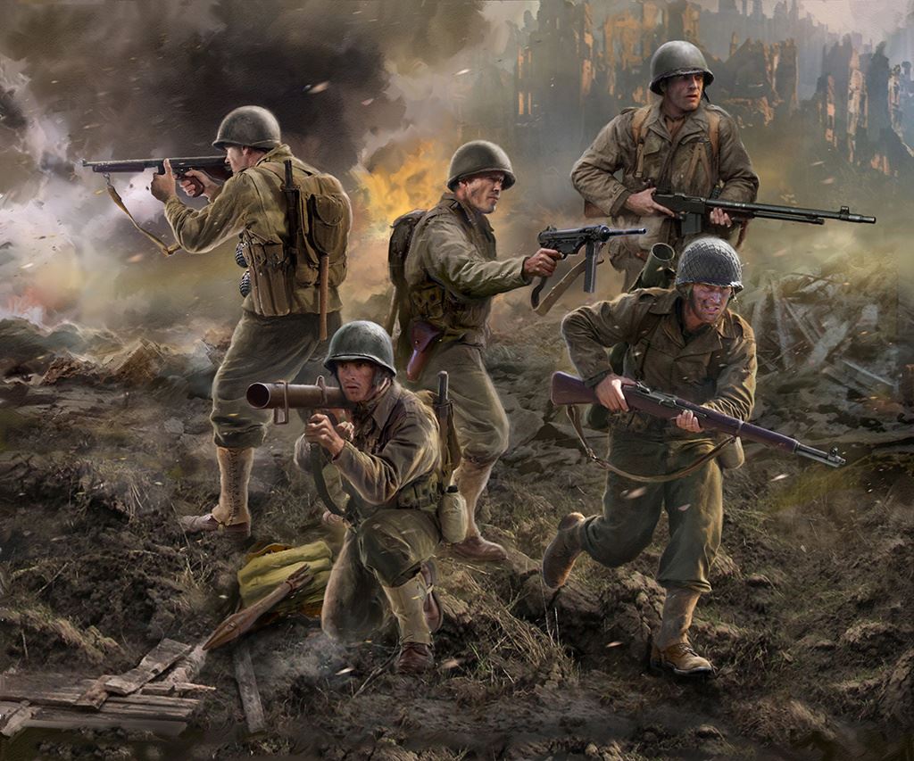 Zvesda    US Infantry WWII