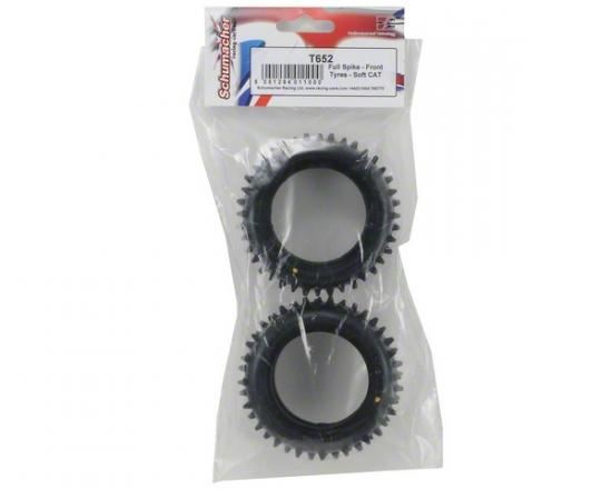 Schumacher Full Spike - Front Tyres - Soft CAT (pr)