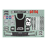 Pro 1/16 Pre-Cut 2019 Chevy Silverado Trophy Truck Clear Body: G