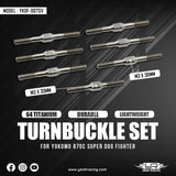 Yeah Racing 64 Titanium Turnbuckle Set For Yokomo 870C Super Dog Fighter Yz10 2023