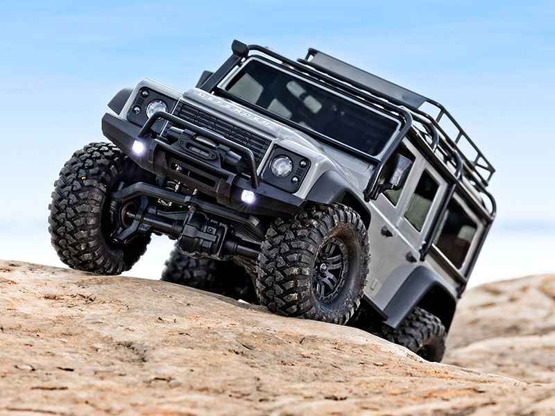 Traxxas TRX-4M Land Rover Defender 1/18 RTR 4x4 Trail Truck - Silver