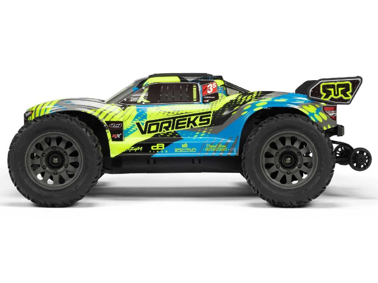 Arrma 1/10 Vorteks 223S Blx 4X4 Stadium Truck Rtr With Dsc Teal