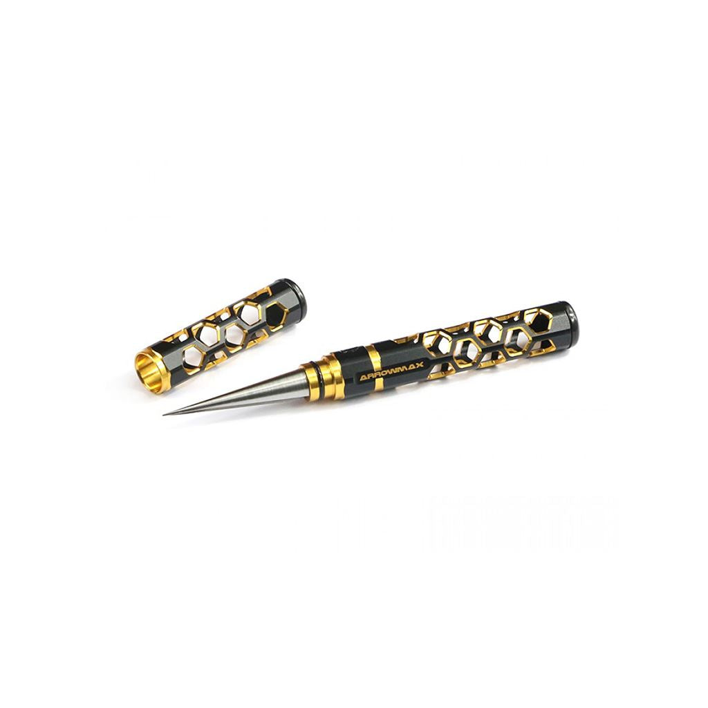 Arrowmax Small Reamer/End Cap for Lexan Body Blk Golden