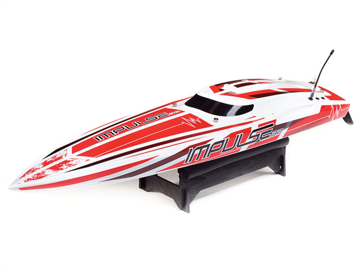 ProBoat Impulse 32 Brushless Deep-V RTR w/Smart, White/Red