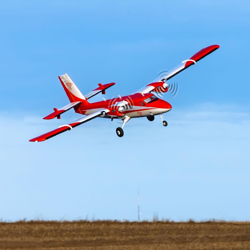 E Flite Dhc-6 Twin Otter 1.4M Bnf Basic With As3X+ And Safe Select