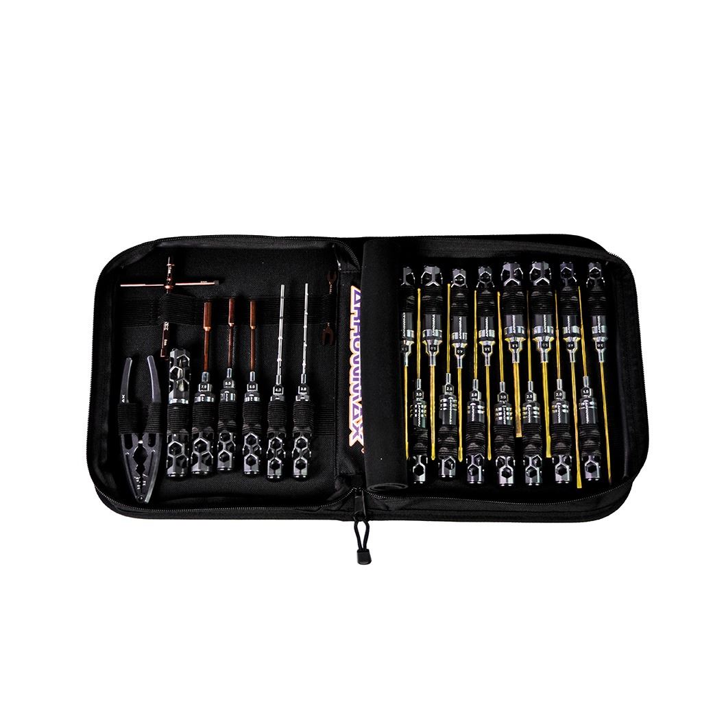 Arrowmax Honeycomb Toolset (24pcs) with Tools Blk Golden (AM199415)