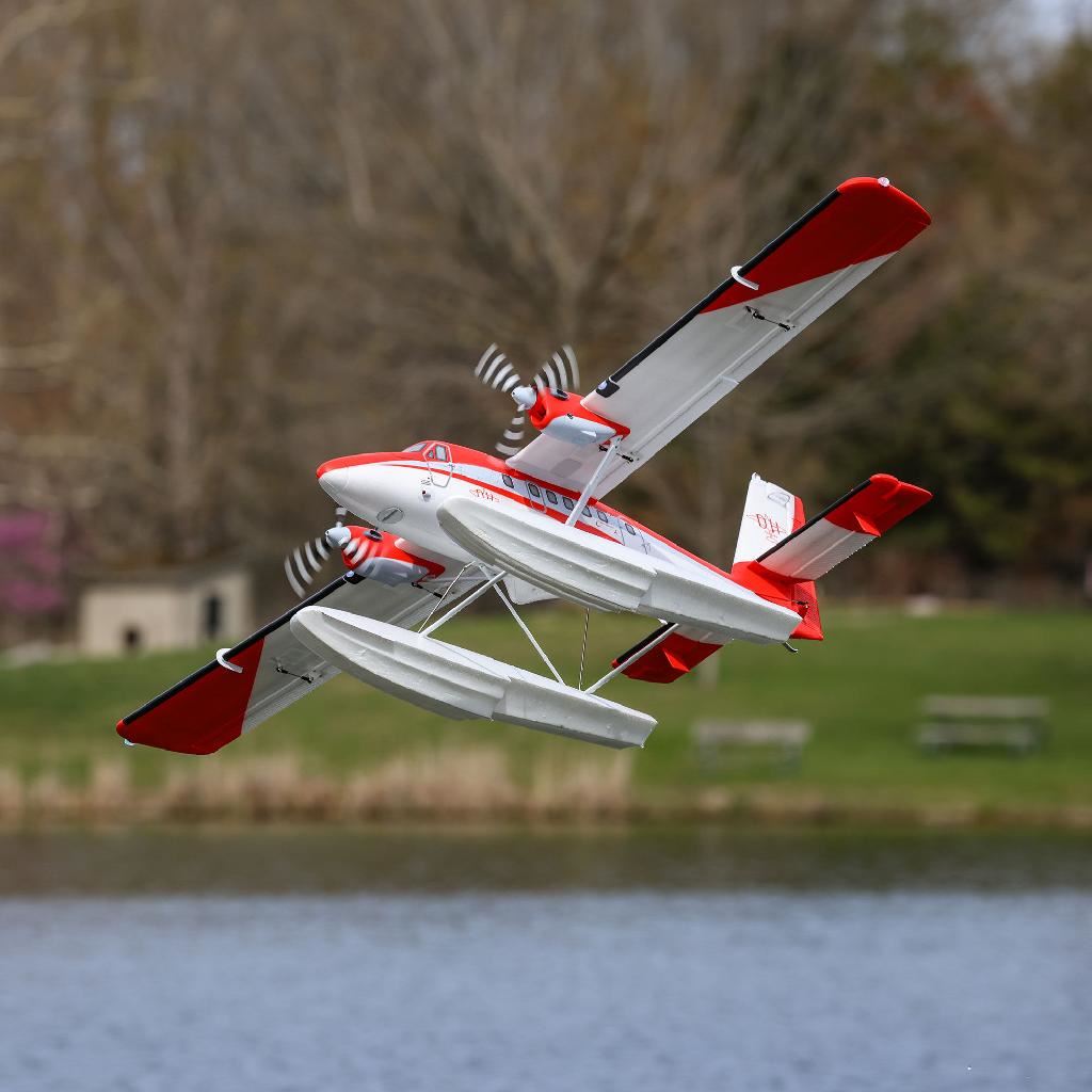 E Flite Dhc-6 Twin Otter 1.4M Bnf Basic With As3X+ And Safe Select C