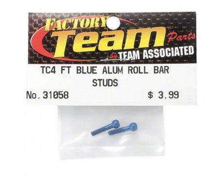 Team Associated Blue Roll Bar Ballstuds (TC4/5/6/7/7.1/7.2)