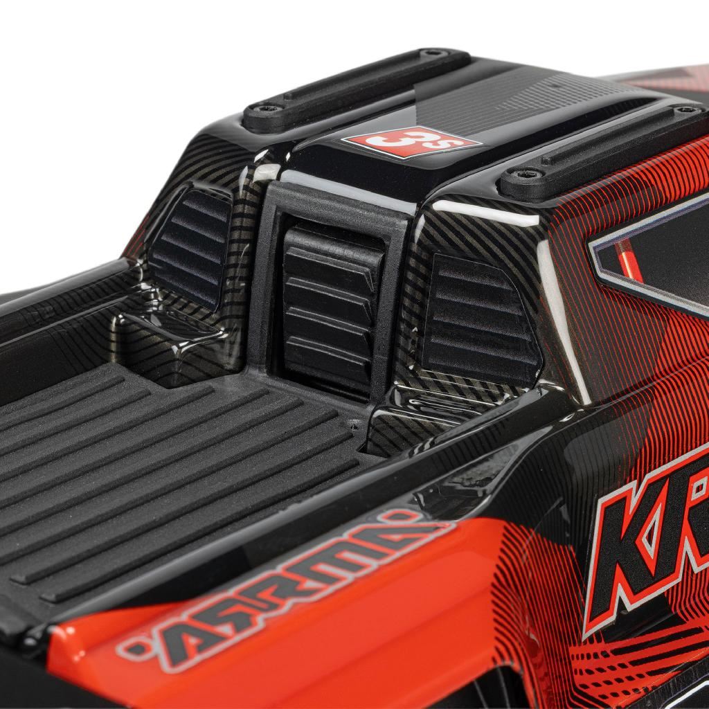 Arrma 1/16 Mini Kraton 3S Dsc 4X4 Rtr Speed Truck , Black/Red
