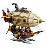 Pantasy Steampunk Airship - 1949 Pcs
