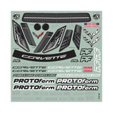 PRM 1/10 Chevrolet Corvette C7 Pro-Mod Clear Body: Drag Car