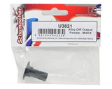 Schumacher Alloy Diff Output; Female - Mi4CX