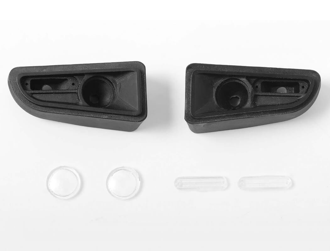 RC4WD TRIFECTA FRONT BUMPER FOR LAND CRUISER LC70 BODY (BLACK)
