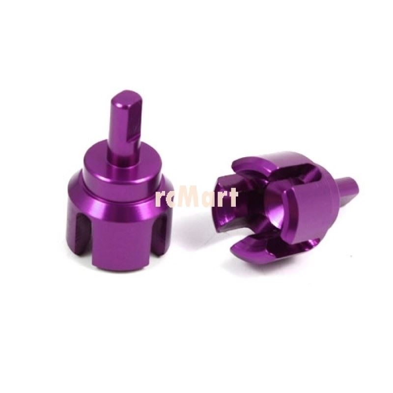 Yeah Racing Aluminum F/R Gear Box Joint (PP) for HPI E10