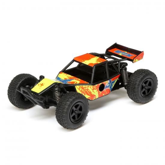ECX Micro Roost 1/28 2WD RTR Orange/Yellow (ECX00007T2)
