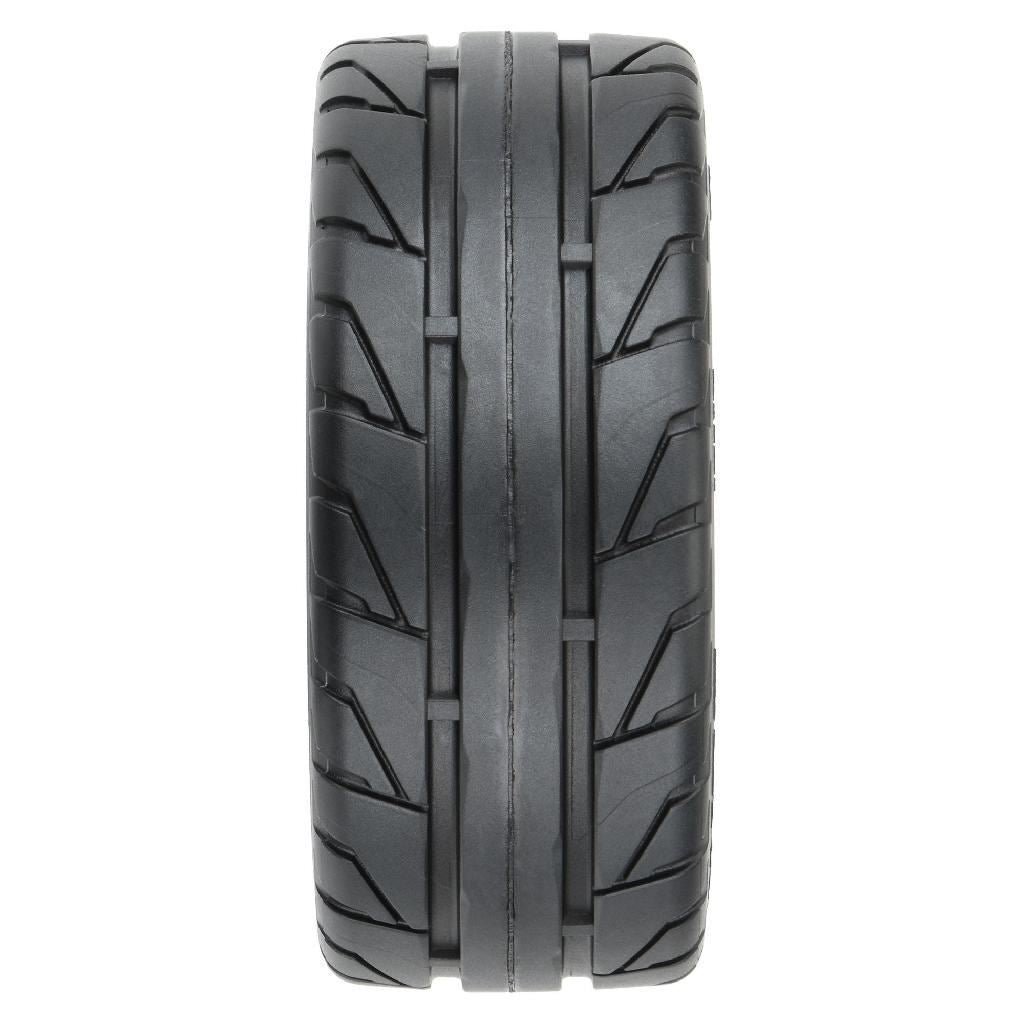 Proline 1/8 Vector S3 Front/Rear 35/85 2.4In Belted Mounted Tires, 14