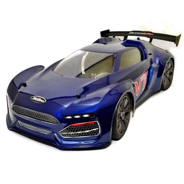 HOBAO HYPER VT ONROAD RTR w/HYPER30 14KG SERVO, 2-SPEED, BLUE (HBVT-C30BU)
