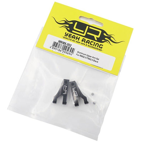 Yeah Racing Aluminum Front Upper Arm Set For MST RMX2.0 FMX2.0 Black