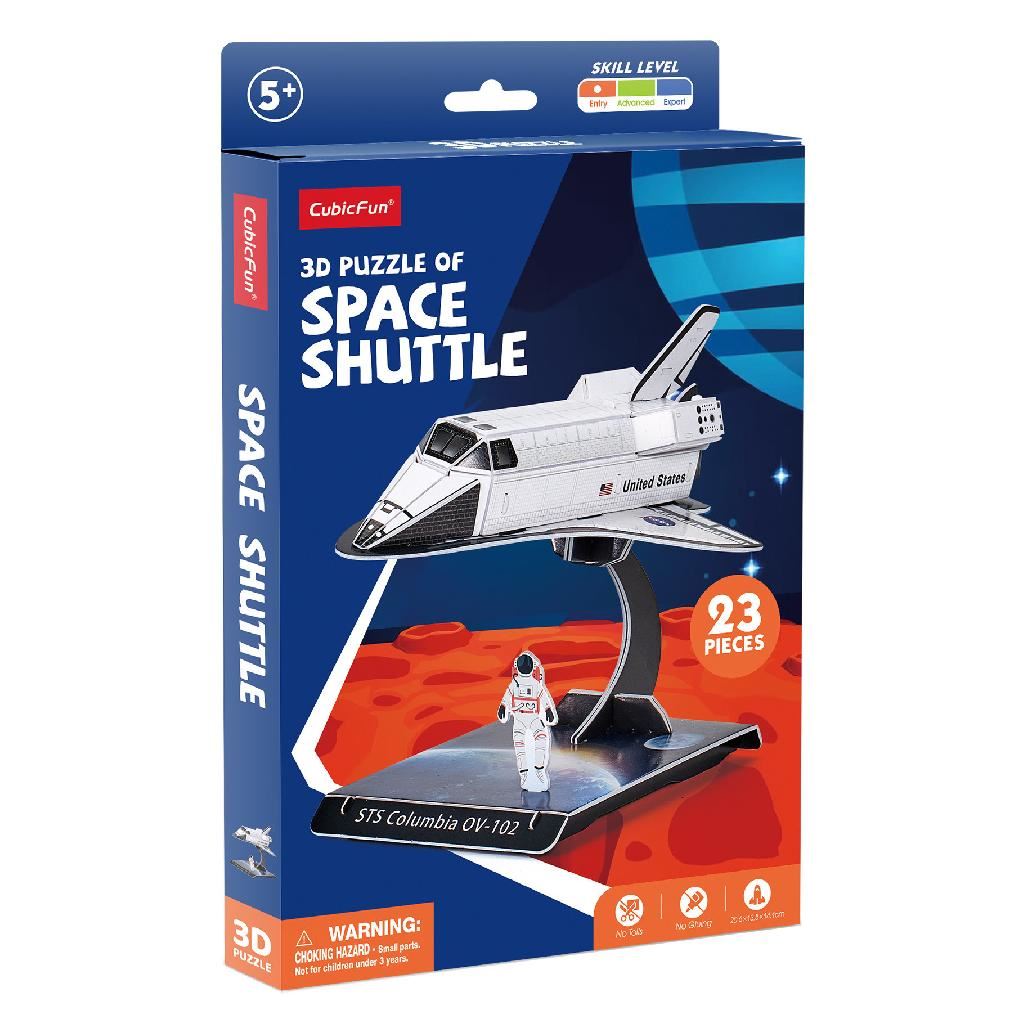 Cubicfun Space Shuttle (23 Pieces)