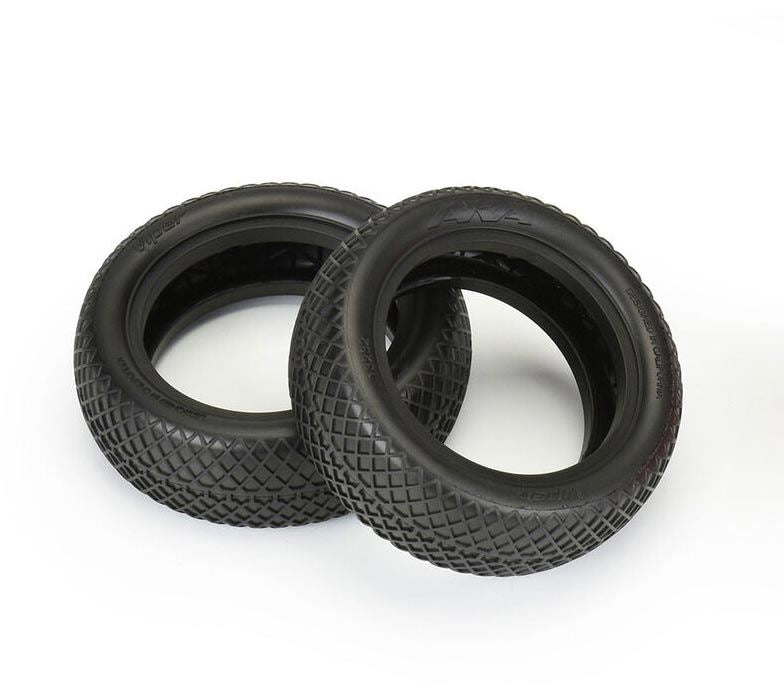Aka Viper 1:10 Buggy Tyre Medium Soft Front 2Wd Without Insert (2)