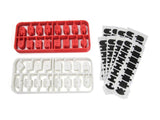 Nano-Ttr Curb Set - Red And White