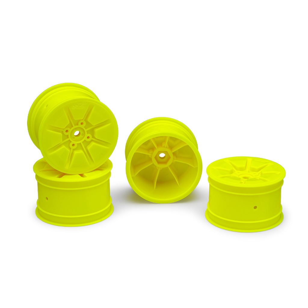 Pioneer - 2.2In 2Wd/4Wd Rear Wheel (Yellow) - 4Pc