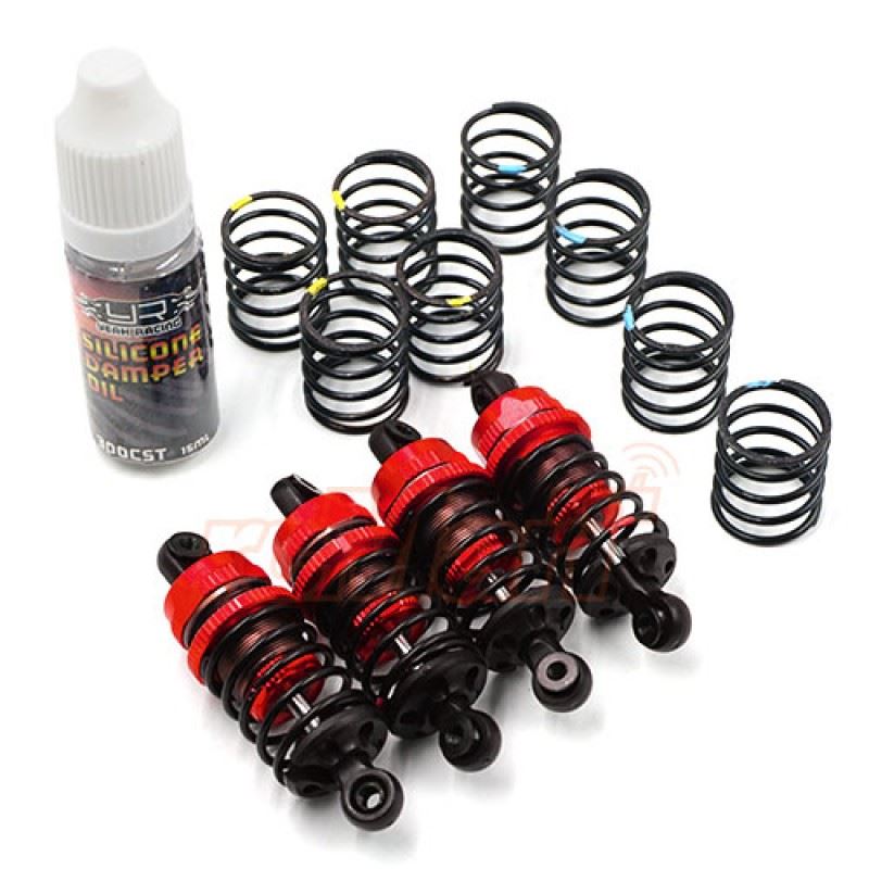 Yeah Racing QUTUS Challenger 50mm Damper Set for 1/10 RC Touring M-Chassis Car Red