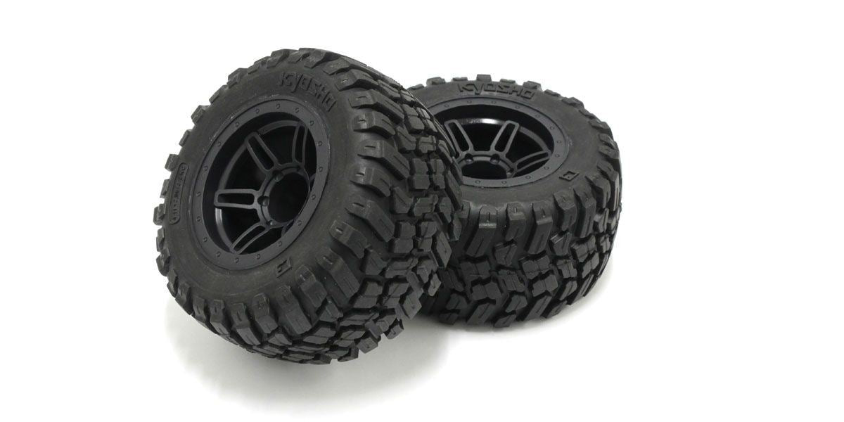 Tyres On Wheels (2) Rage 2.0 Kyosho