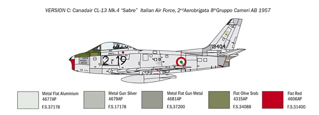 Italeri F-86E Sabre