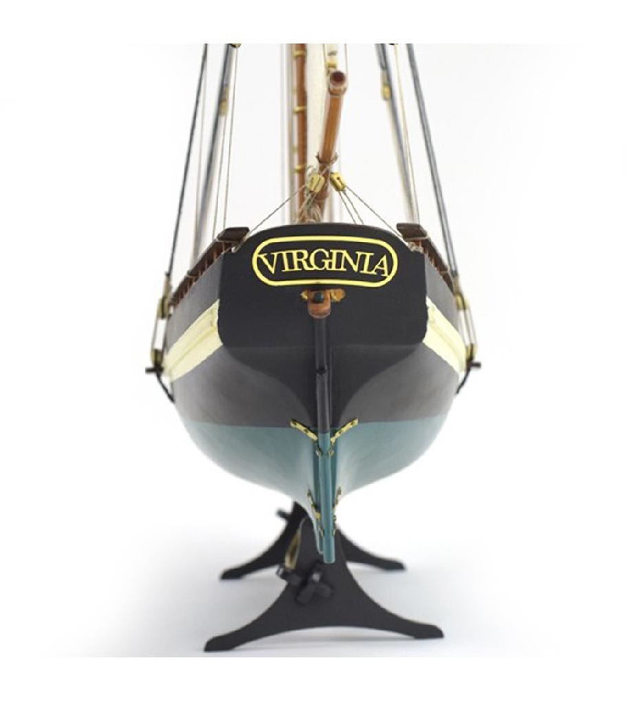 Artesania 1/40 VIRGINIA AMERICAN SCHOONER 2022 with stand