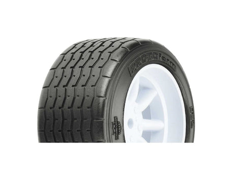 PRM 1/10 PROTOform VTA Rear 31mm VTA Tires Mounted 12mm White Wh