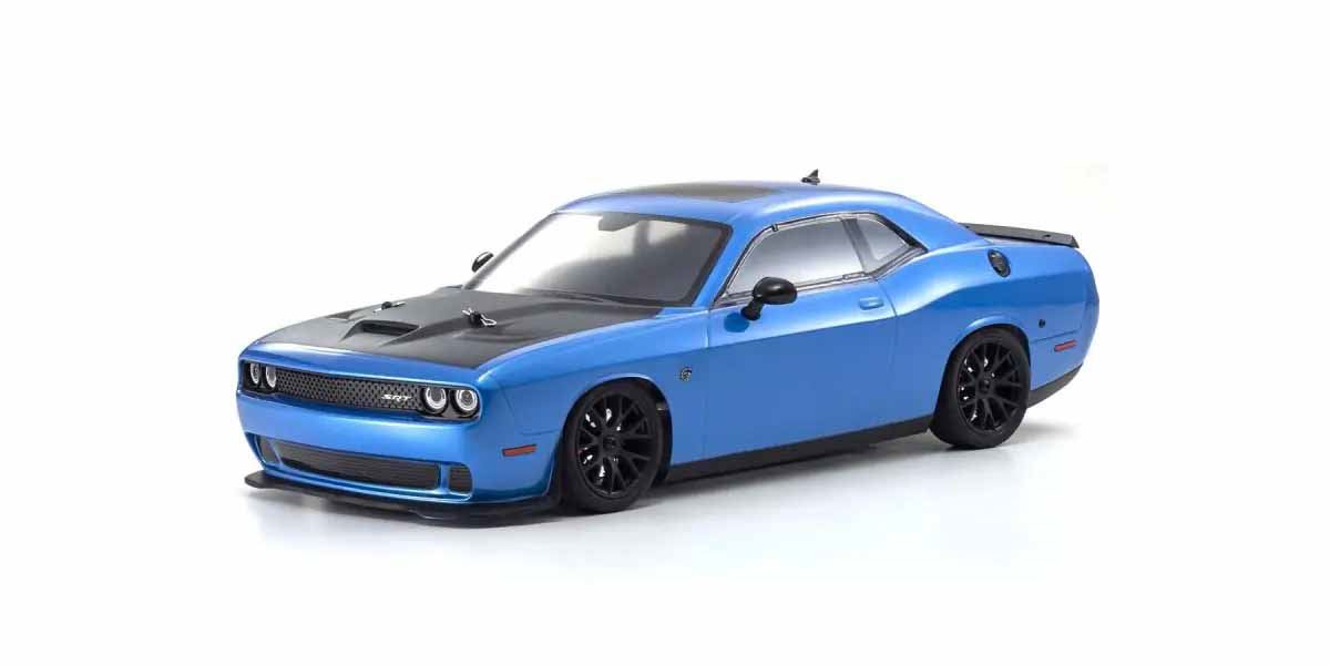 Kyosho Fazer Fz02 (L) Dodge Challenger Srt 2015 Blue 1:10 Readyset