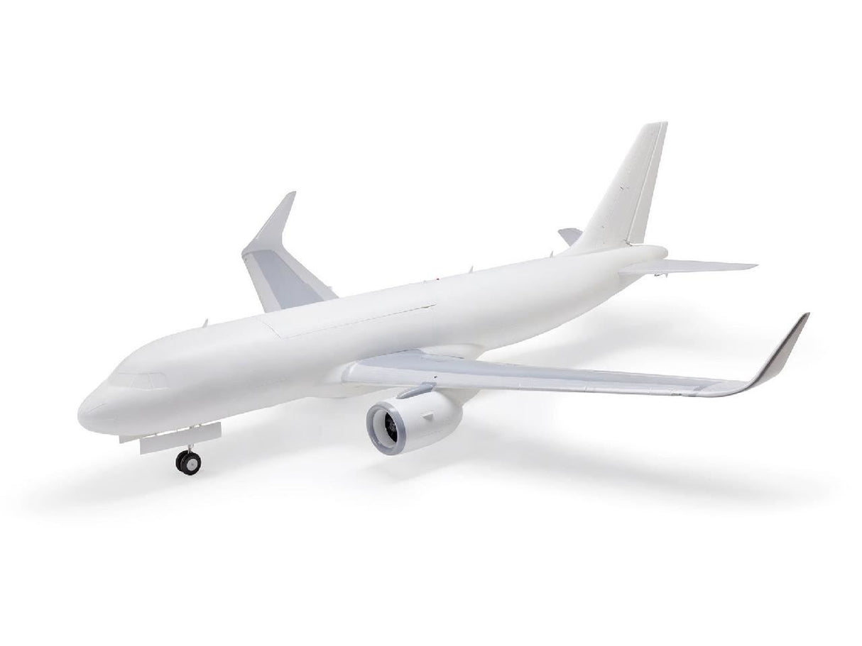 E Flite Airbus A320Neo Twin 64Mm Edf Bnf Basic W/As3X+ Safe White