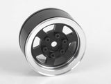 RC4WD SIX-SPOKE 1.55  INTERNAL BEADLOCK WHEELS (BLACK)