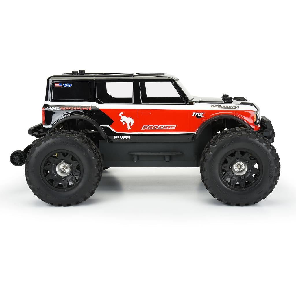 Proline 1/10 2021 Ford Bronco Clear Body: Granite, Vorteks